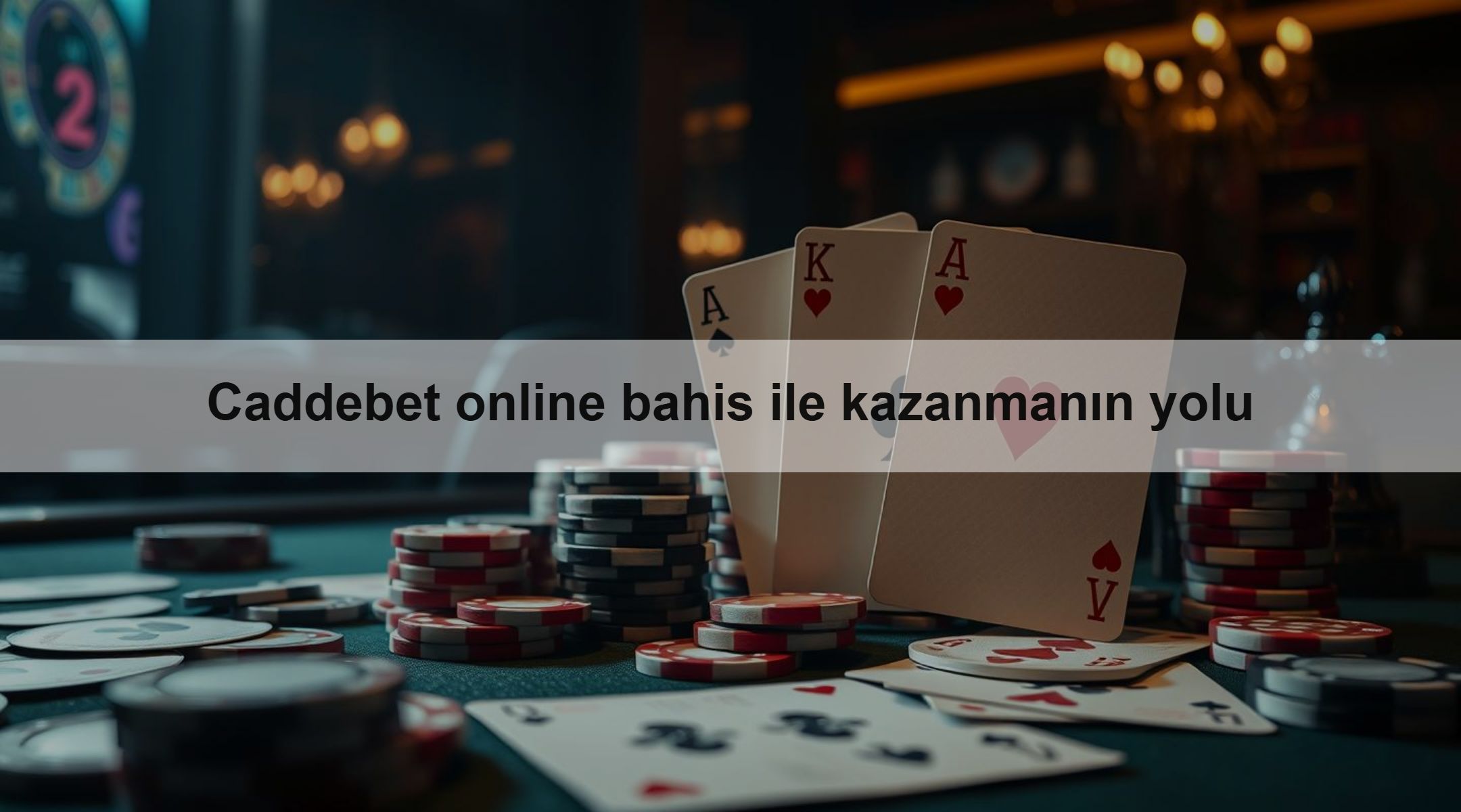Caddebet online bahis ile kazanmanın yolu 1 Caddebet online bahis ile kazanmanın yolu