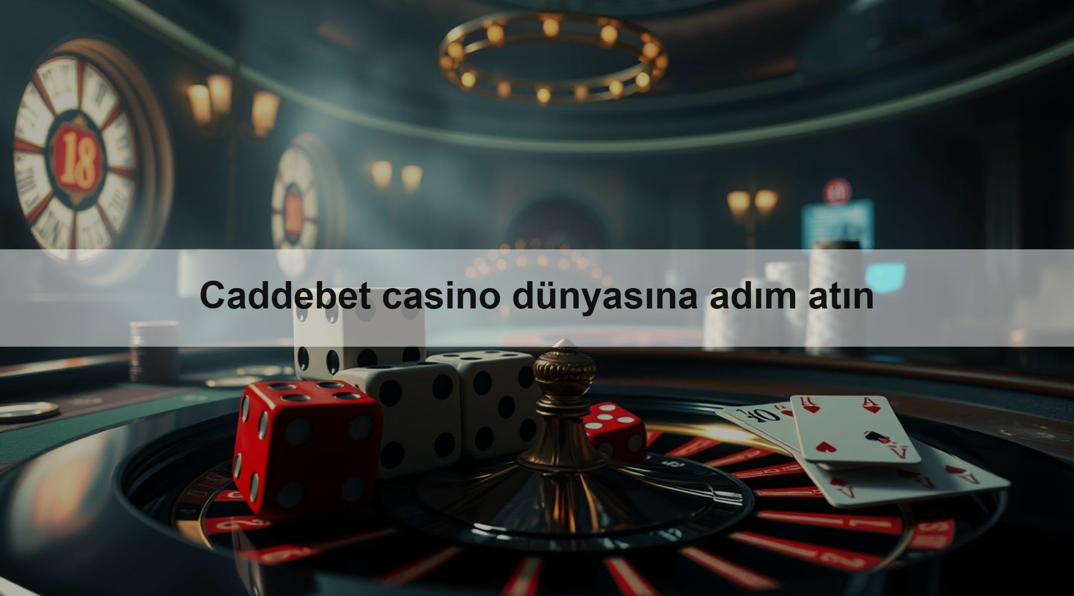 Caddebet casino dünyasına adım atın