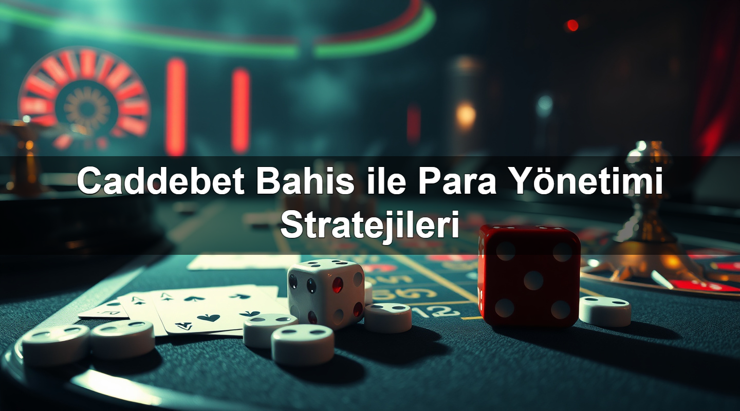 Caddebet Bahis ile Para Yönetimi Stratejileri