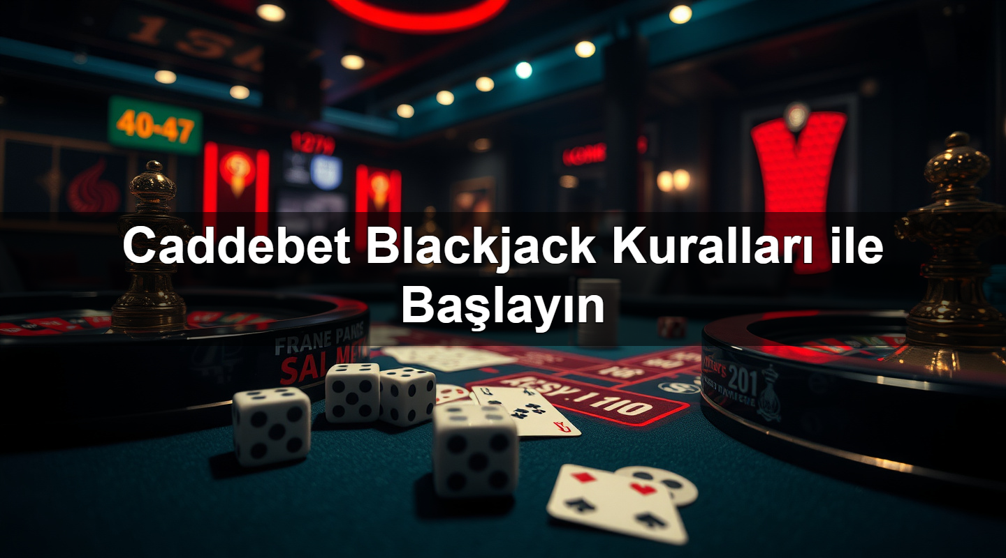 Caddebet Blackjack Kuralları ile Başlayın