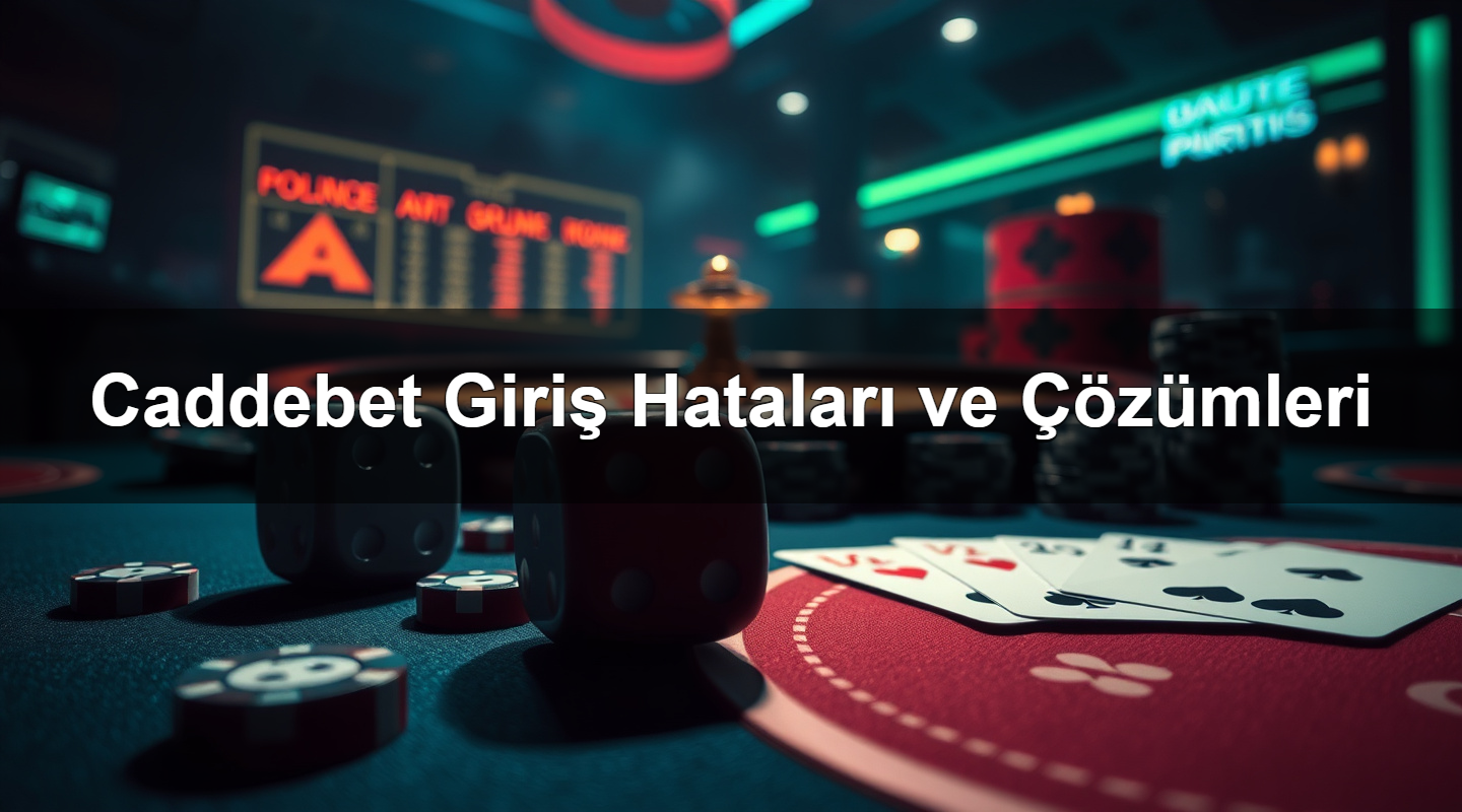 Caddebet Giriş Hataları ve Çözümleri