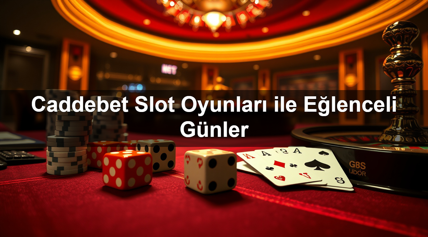 Caddebet Slot Oyunları ile Eğlenceli Günler 1 Caddebet Slot Oyunları ile Eğlenceli Günler